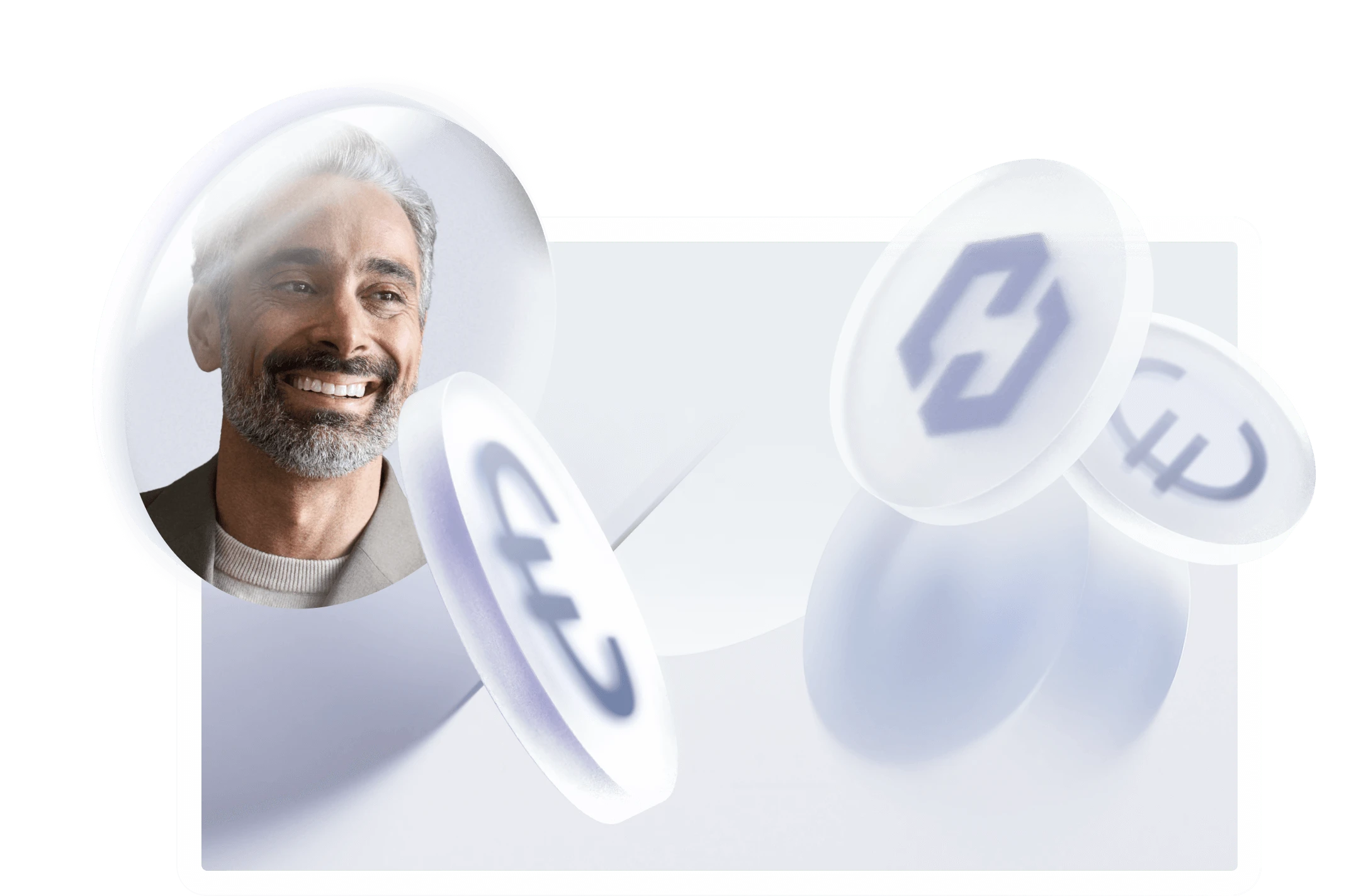 image coins parallax mobile